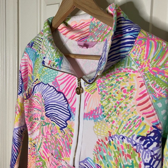 Lilly Pulitzer Pullover with Pocket | UPF 50+ Skipper Popover - Picture 7 of 7